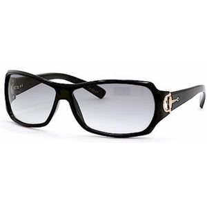 ⛔️SOLD⛔️ Authentic Gucci Women Black Rectangle Horsebit Sunglasses